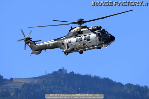 2017-09-16 Base Aerienne Sion 1191 AS332M1 Super Puma
